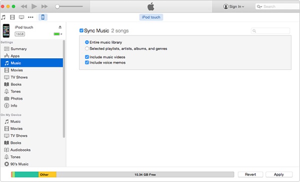 Move songs from ipod to itunes library on mac
