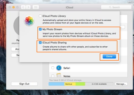 Find photo library on mac